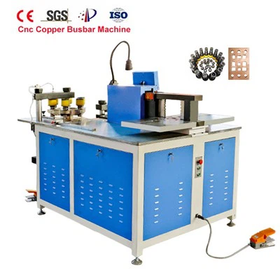 Cnc برج بس پروسیسنگ مشین 303esk کاپر ایلومینیم بس بار مشین